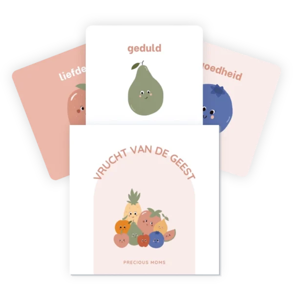 Vrucht van de Geest kaartenset